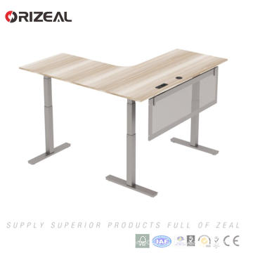 Willkommen Sie Ihr Custom Design Günstigen Preis Einstellbare Höhe Desk Preise in zwei Hälften geschnitten